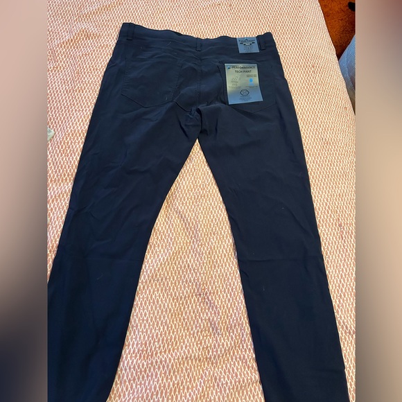 Tailor Vintage Navy Blue Tech Pants - Picture 4 of 8